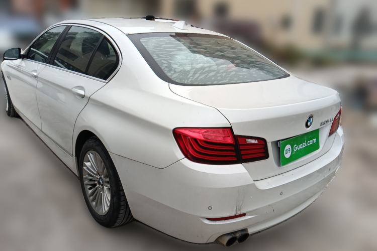 Used BMW 5 Series 2014 525Li Leading Model Rear Left 45 Deg