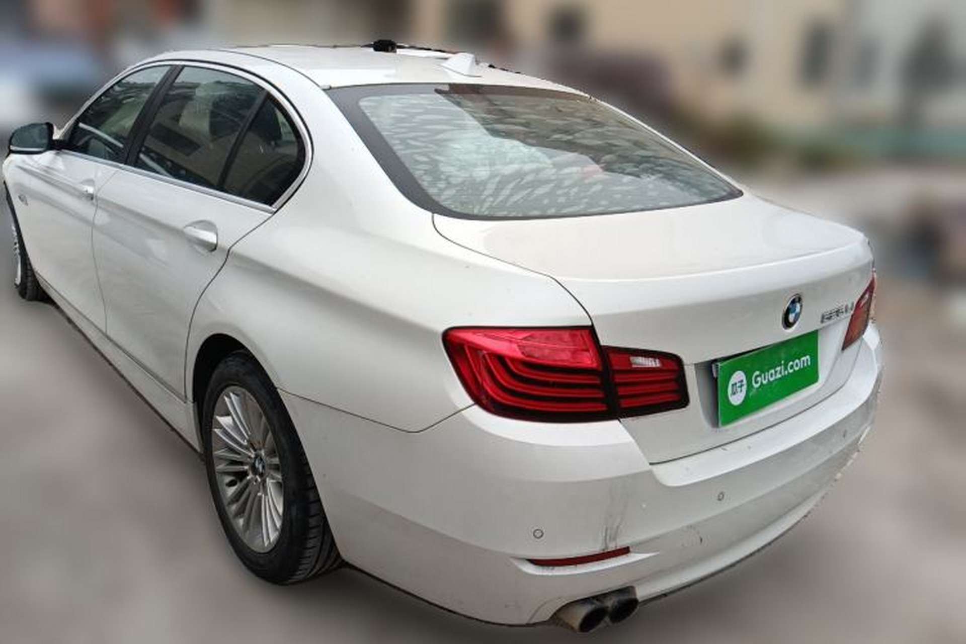 Used BMW 5 Series 2014 525Li Leading Model Rear Left 45 Deg