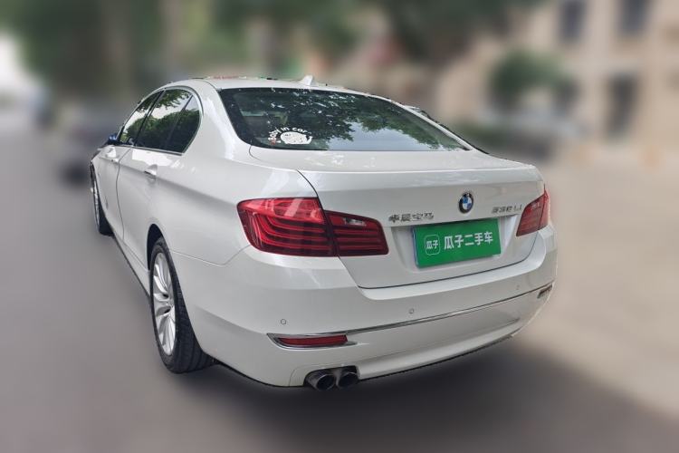 Used BMW 5 Series 2014 525Li Luxury Design Package Rear Left 45 Deg