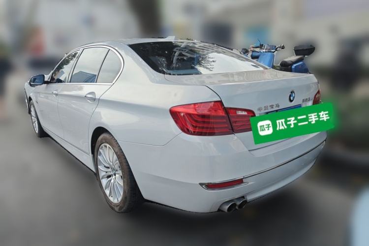 Used BMW 5 Series 2014 525Li Luxury Design Package Rear Left 45 Deg