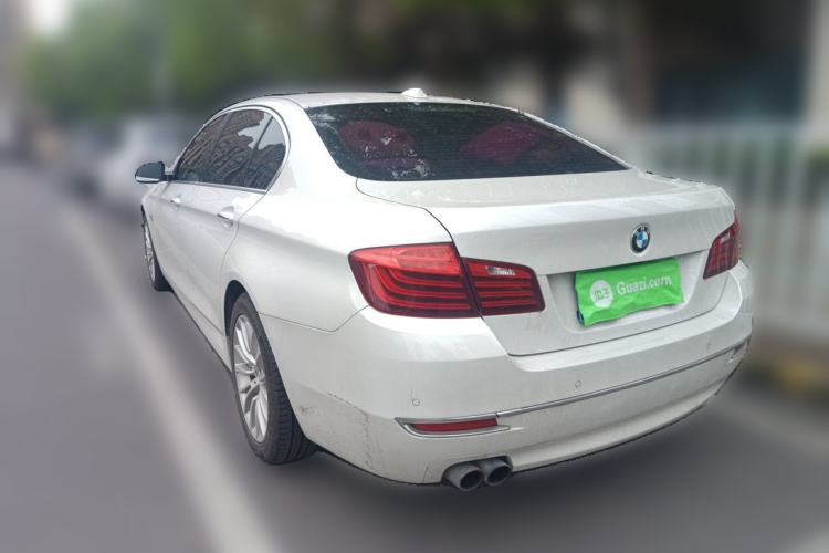 Used BMW 5 Series 2014 525Li Luxury Design Package Rear Left 45 Deg