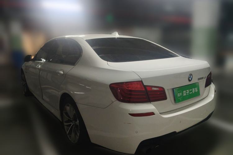 Used BMW 5 Series 2014 528Li Leading Model Rear Left 45 Deg