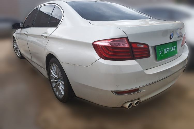 Used BMW 5 Series 2014 525Li Luxury Design Package Rear Left 45 Deg