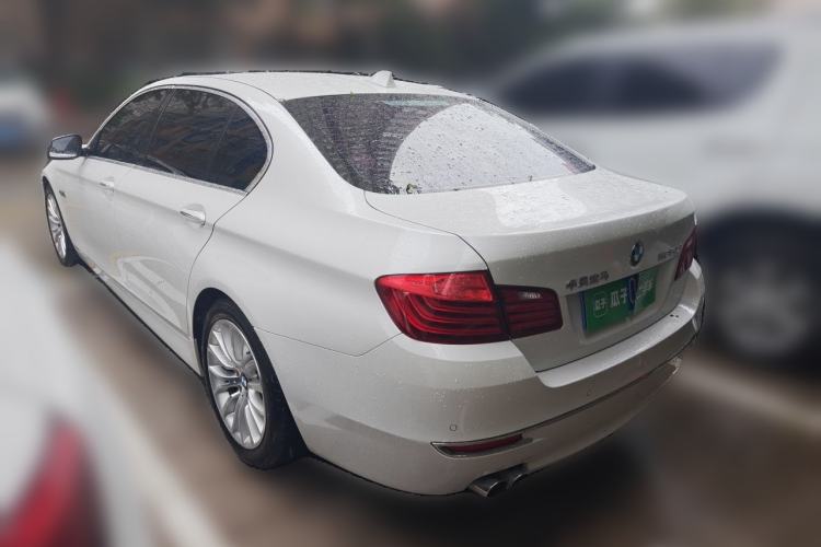 Used BMW 5 Series 2014 525Li Luxury Design Package Rear Left 45 Deg