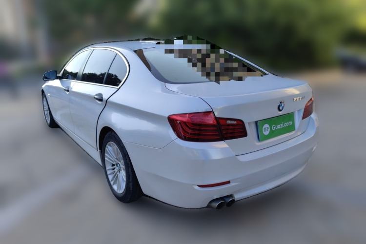 Used BMW 5 Series 2014 525Li Leading Model Rear Left 45 Deg