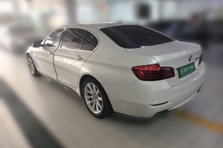 Used BMW 5 Series 2014 535Li Leading Model Rear Left 45 Deg