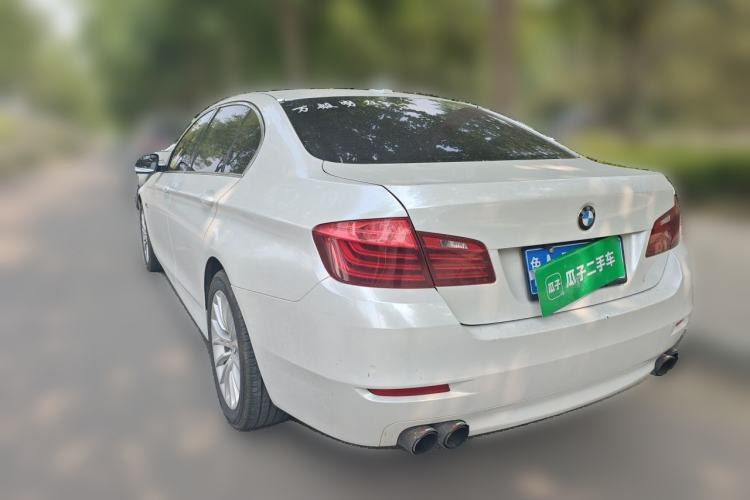 Used BMW 5 Series 2014 525Li Leading Model Rear Left 45 Deg