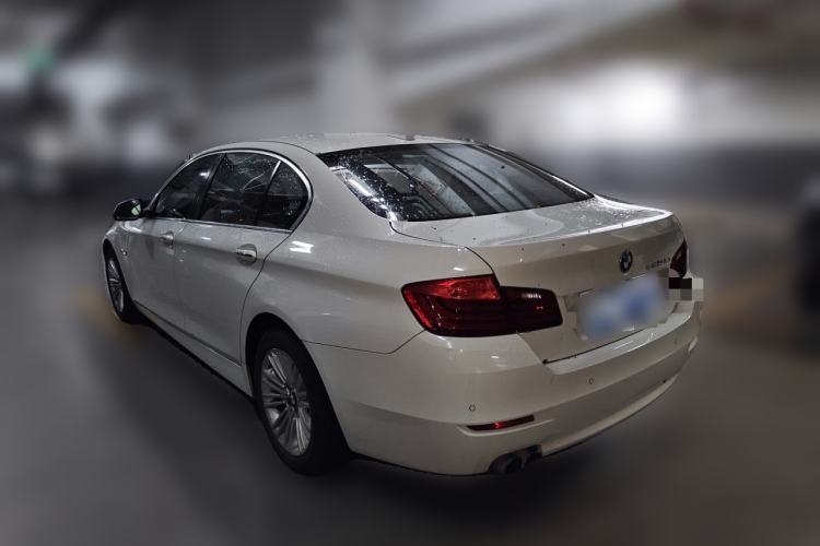 Used BMW 5 Series 2014 525Li Leading Model Rear Left 45 Deg