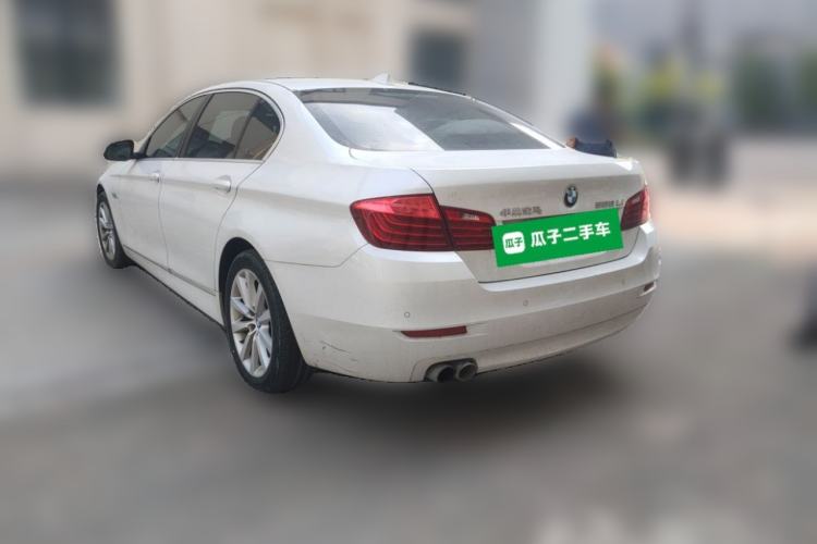 Used BMW 5 Series 2014 528Li Leading Model Rear Left 45 Deg