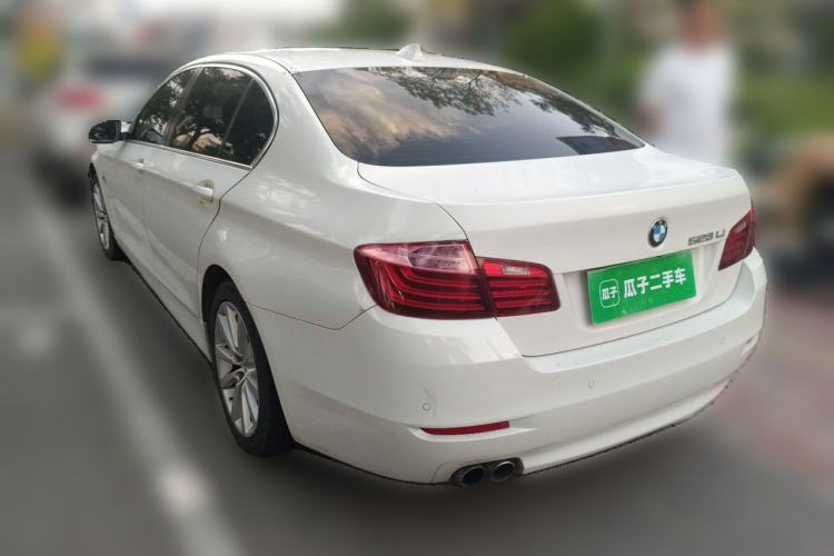 Used BMW 5 Series 2014 528Li Leading Model Rear Left 45 Deg