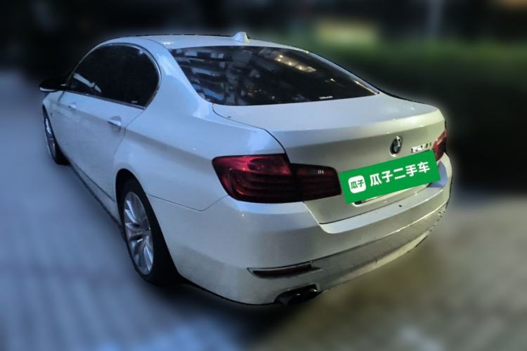 Used BMW 5 Series 2014 525Li Luxury Design Package Rear Left 45 Deg