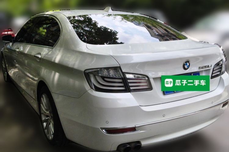 Used BMW 5 Series 2014 525Li Luxury Design Package Rear Left 45 Deg