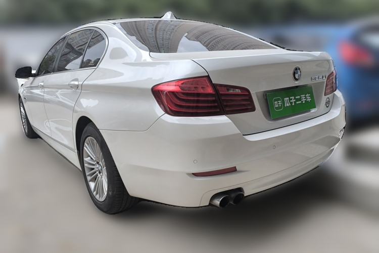 Used BMW 5 Series 2014 525Li Leading Model Rear Left 45 Deg