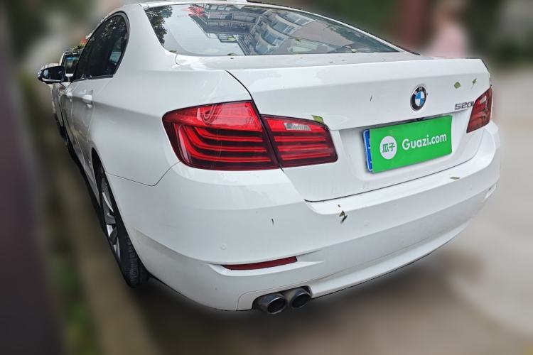 Used BMW 5 Series 2014 520i Elegant Edition Rear Left 45 Deg