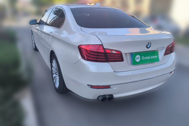 Used BMW 5 Series 2014 525Li Luxury Design Package Rear Left 45 Deg