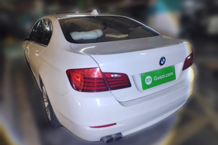 Used BMW 5 Series 2014 525Li Leading Model Rear Left 45 Deg