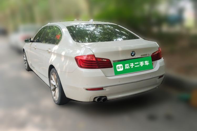 Used BMW 5 Series 2014 525Li Fashion Design Package Rear Left 45 Deg