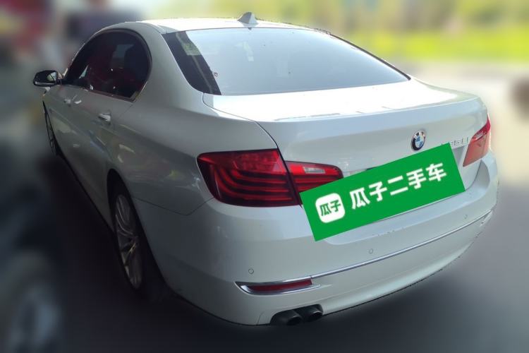 Used BMW 5 Series 2014 525Li Luxury Design Package Rear Left 45 Deg