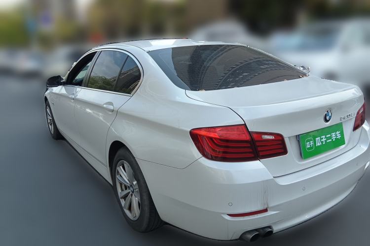 Used BMW 5 Series 2014 520Li Elegant Model Rear Left 45 Deg