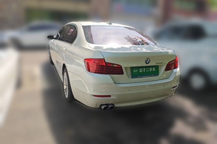 Used BMW 5 Series 2014 525Li Leading Model Rear Left 45 Deg