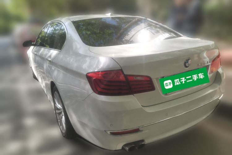 Used BMW 5 Series 2014 525Li Luxury Design Package Rear Left 45 Deg