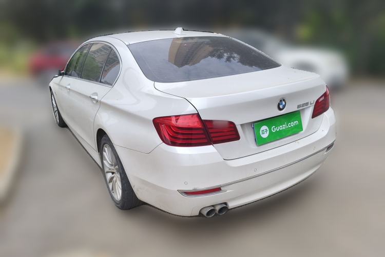 Used BMW 5 Series 2014 525Li Luxury Design Package Rear Left 45 Deg