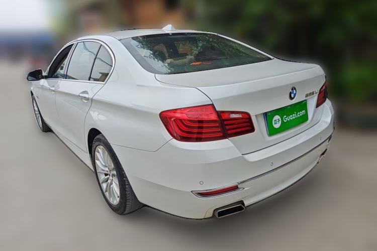 Used BMW 5 Series 2014 525Li Luxury Design Package Rear Left 45 Deg