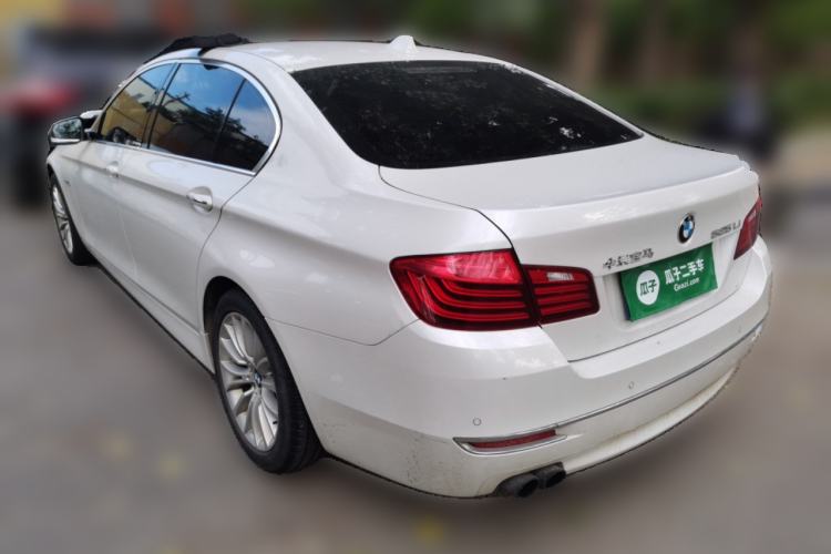 Used BMW 5 Series 2014 525Li Luxury Design Package Rear Left 45 Deg