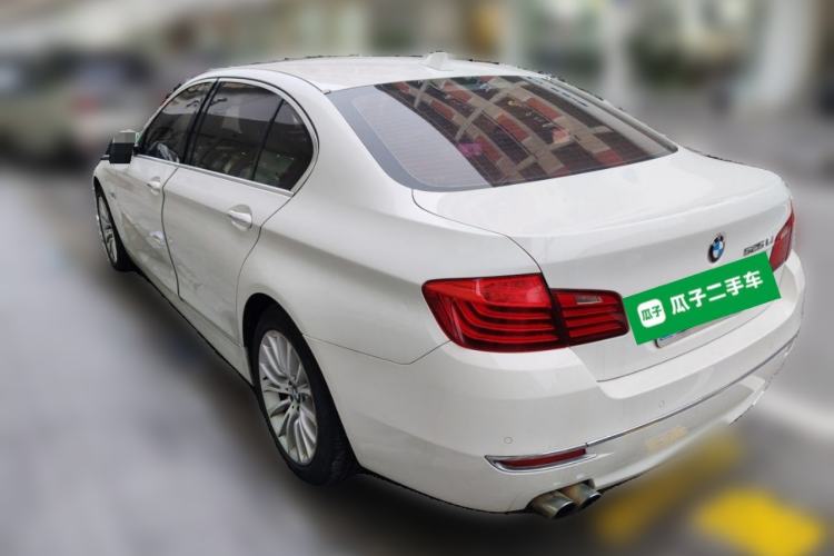 Used BMW 5 Series 2014 525Li Luxury Design Package Rear Left 45 Deg