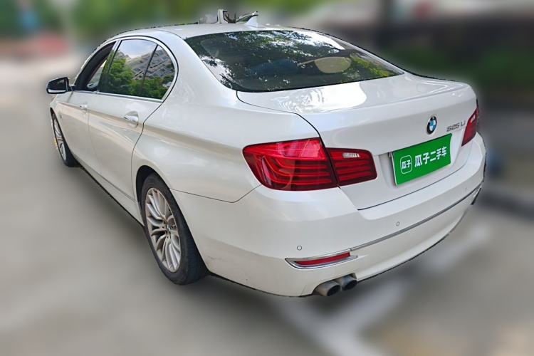 Used BMW 5 Series 2014 525Li Luxury Design Package Rear Left 45 Deg