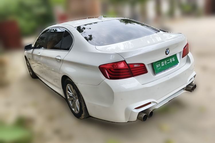 Used BMW 5 Series 2014 520Li Elegant Model Rear Left 45 Deg