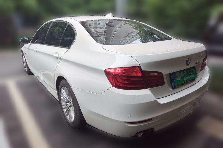 Used BMW 5 Series 2014 525Li Leading Model Rear Left 45 Deg