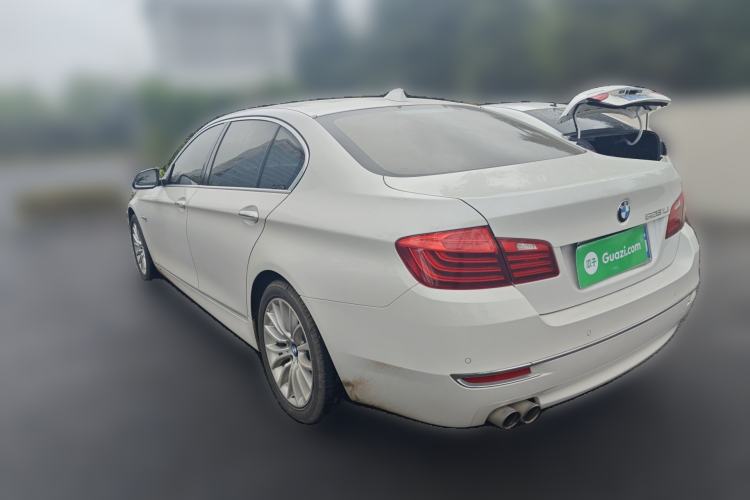 Used BMW 5 Series 2014 525Li Luxury Design Package Rear Left 45 Deg