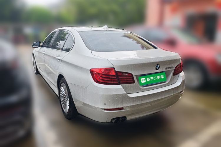 Used BMW 5 Series 2014 525Li Leading Model Rear Left 45 Deg