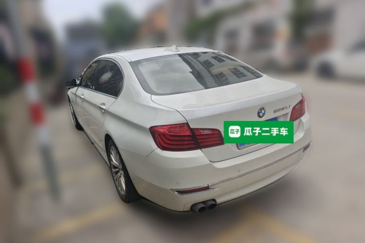 Used BMW 5 Series 2014 525Li Luxury Design Package Rear Left 45 Deg