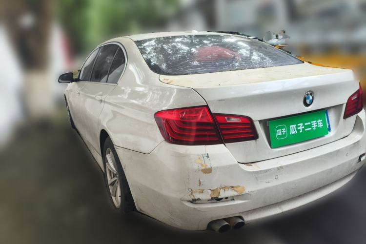 Used BMW 5 Series 2014 520Li Elegant Model Rear Left 45 Deg