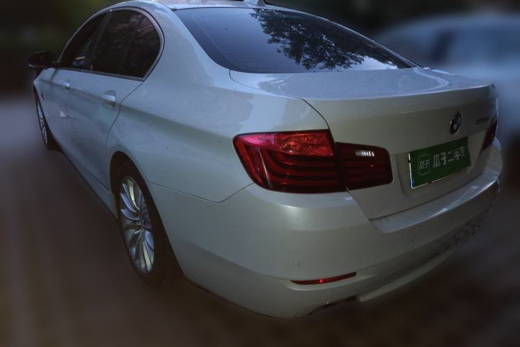 Used BMW 5 Series 2014 520i Elegant Edition Rear Left 45 Deg