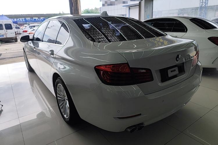 Used BMW 5 Series 2014 525Li Leading Model Rear Left 45 Deg