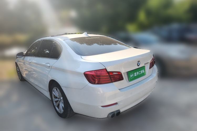Used BMW 5 Series 2014 520Li Elegant Model Rear Left 45 Deg