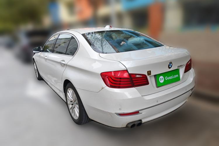 Used BMW 5 Series 2014 525Li Luxury Design Package Rear Left 45 Deg