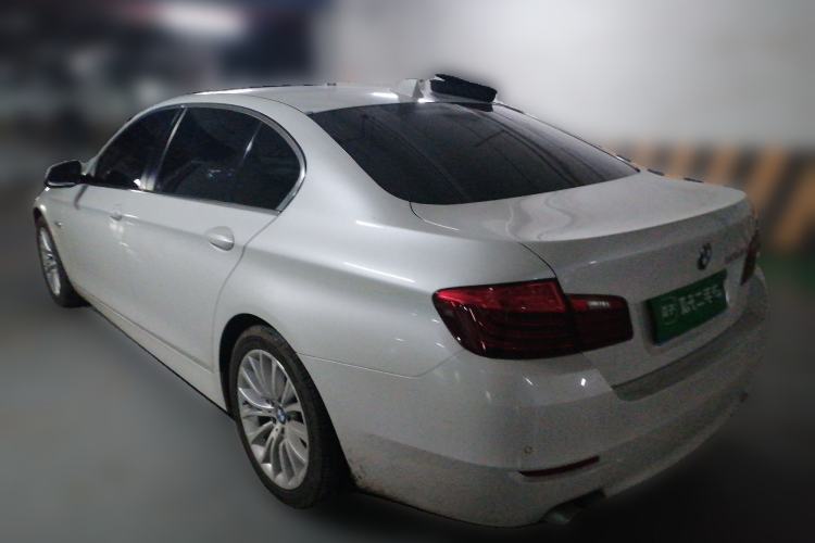 Used BMW 5 Series 2014 525Li Leading Model Rear Left 45 Deg