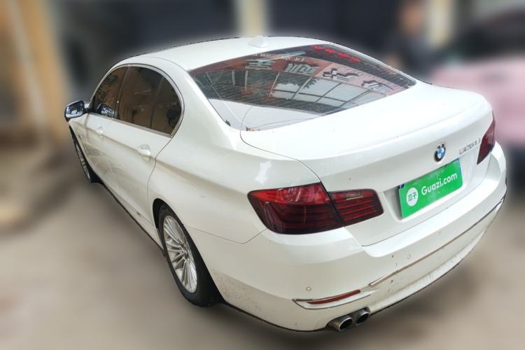 Used BMW 5 Series 2014 525Li Leading Model Rear Left 45 Deg