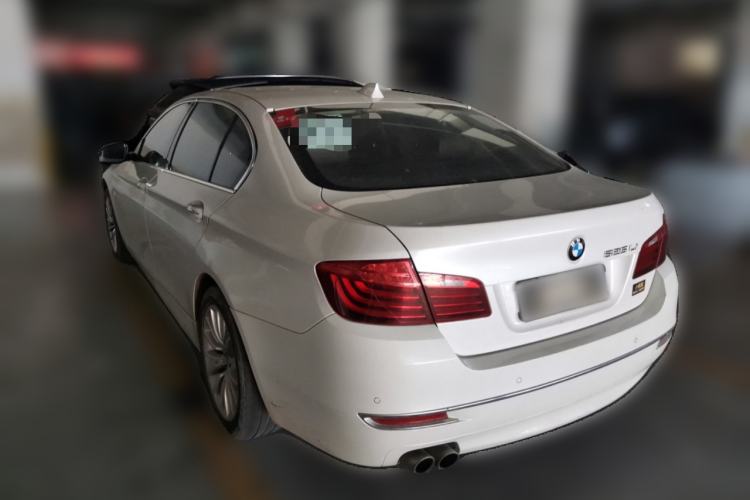 Used BMW 5 Series 2014 525Li Leading Model Rear Left 45 Deg
