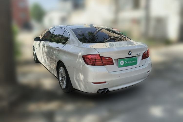 Used BMW 5 Series 2014 525Li Leading Model Rear Left 45 Deg