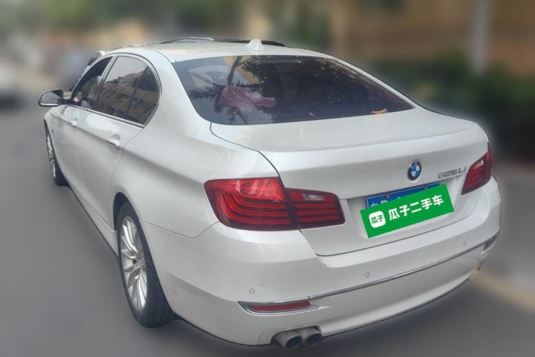 Used BMW 5 Series 2014 525Li Luxury Design Package Rear Left 45 Deg