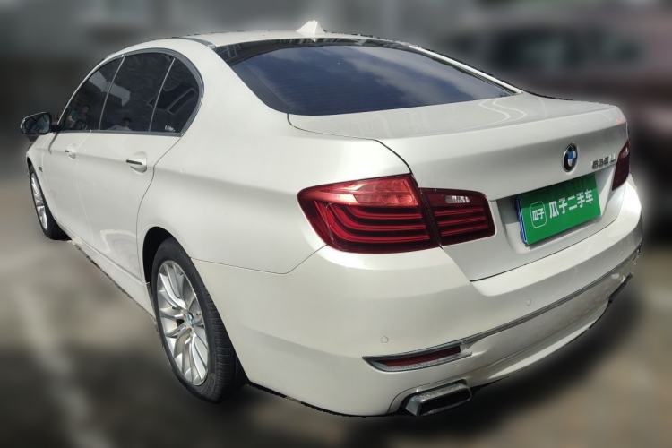 Used BMW 5 Series 2014 535Li Luxury Design Package Rear Left 45 Deg