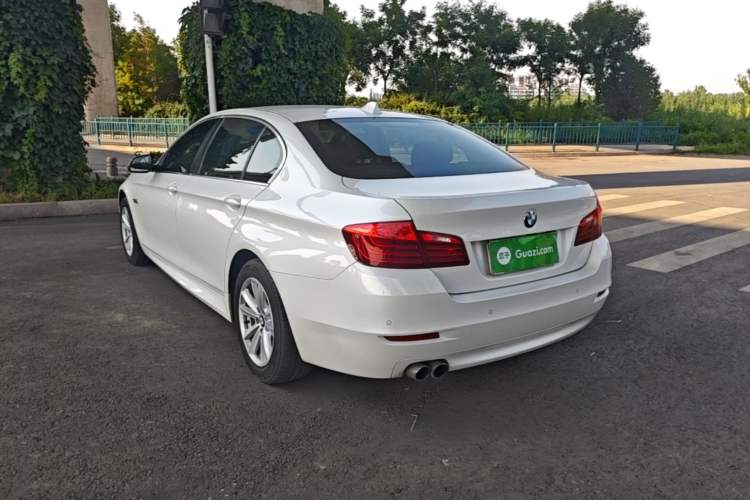 Used BMW 5 Series 2014 520Li Elegant Model Rear Left 45 Deg
