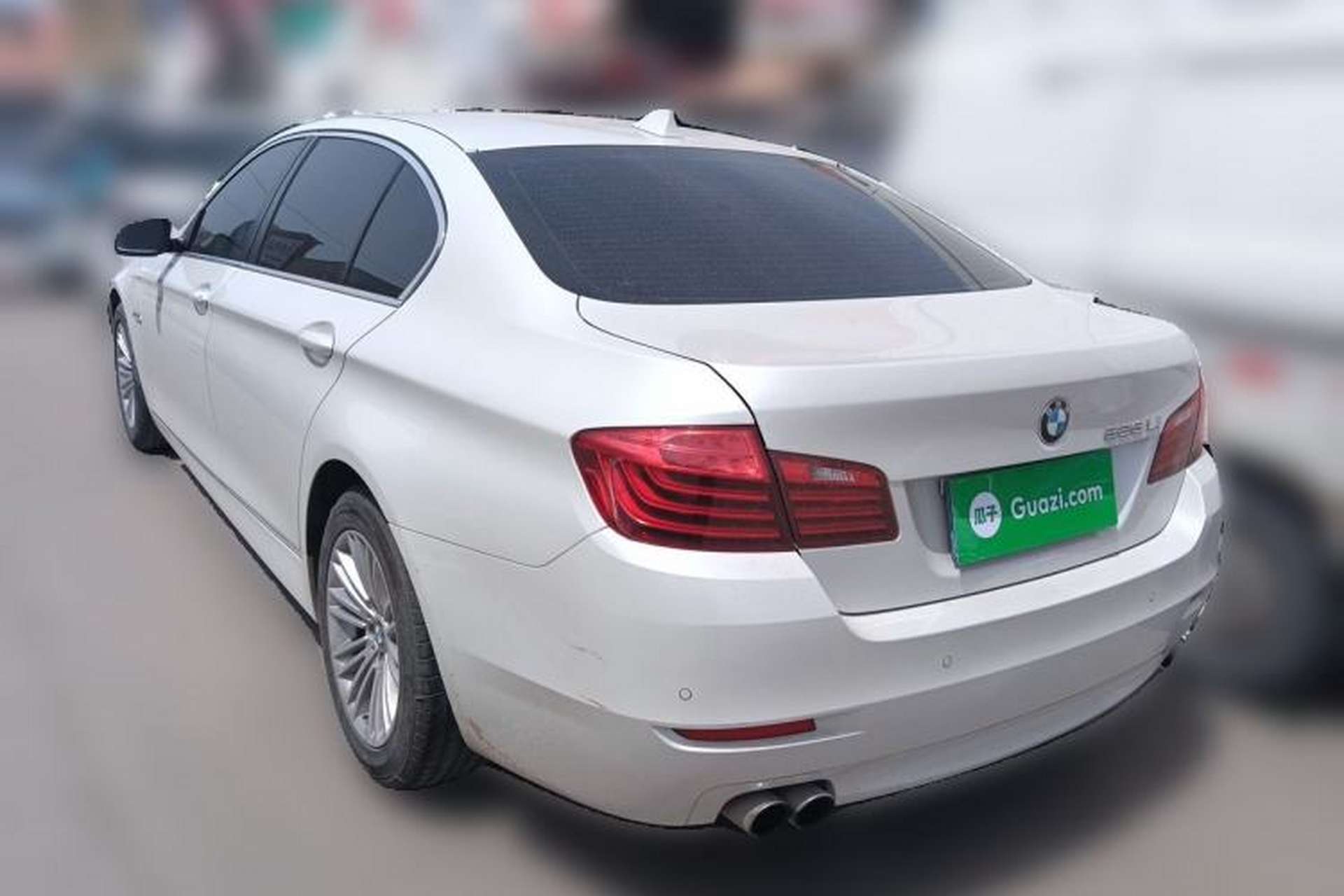 Used BMW 5 Series 2014 525Li Leading Model Rear Left 45 Deg