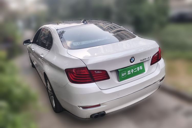 Used BMW 5 Series 2014 525Li Luxury Design Package Rear Left 45 Deg