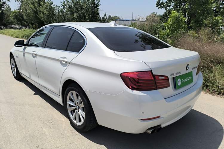 Used BMW 5 Series 2014 520Li Elegant Model Rear Left 45 Deg